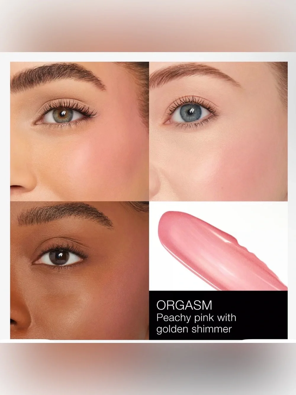 NARS Afterglow Liquid Blush in Orgasm